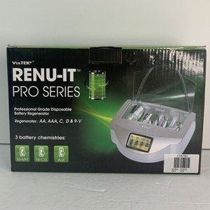 VTKRE02 - VIATEK RE02 Renu-It Pro Disposable Battery Recharger NEW